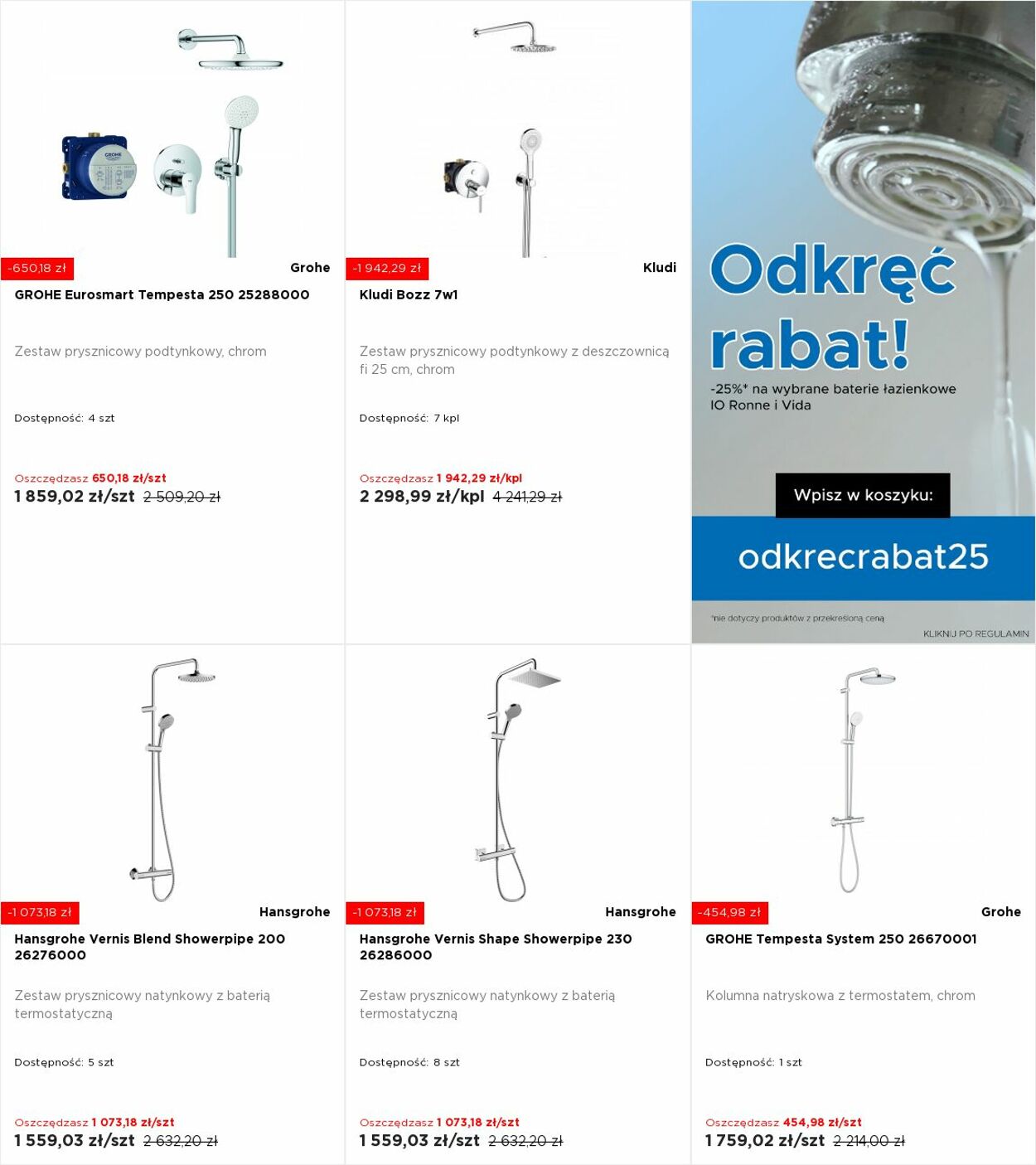 Gazetka Blu Salony Łazienek 21.07.2025 - 27.07.2025