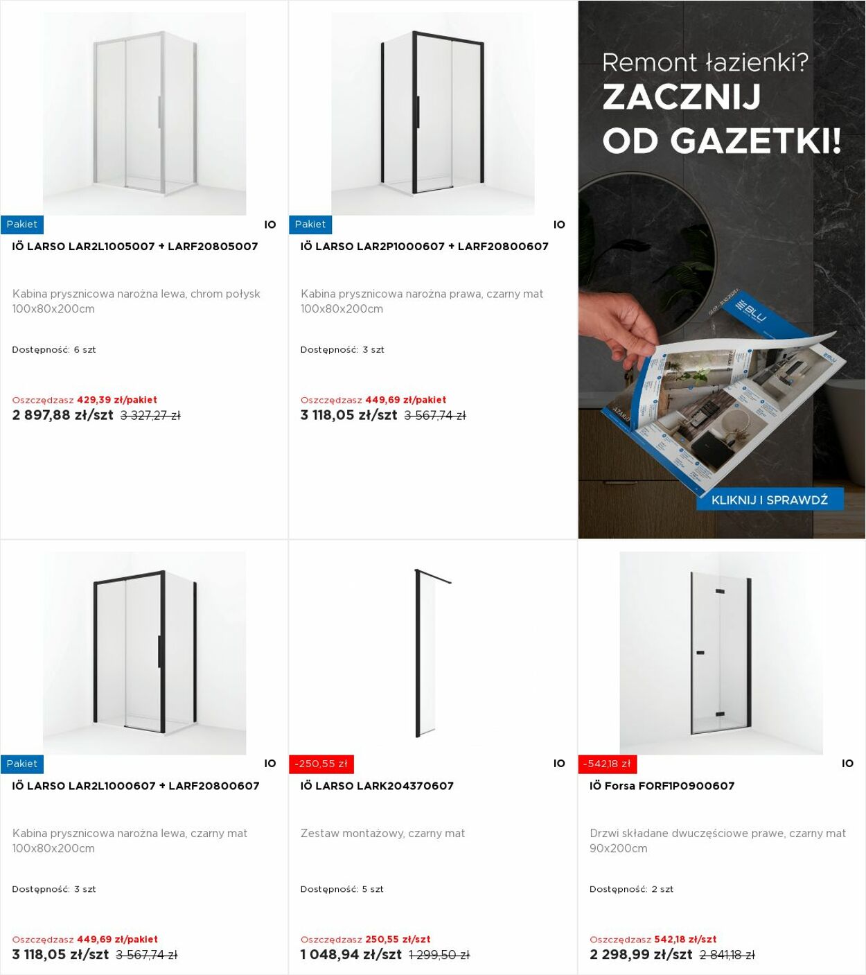 Gazetka Blu Salony Łazienek 21.07.2025 - 27.07.2025
