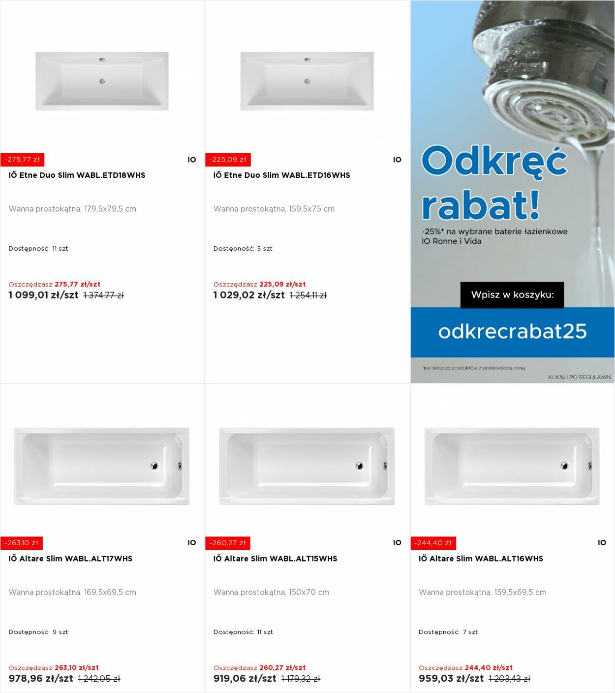 Gazetka Blu Salony Łazienek 21.07.2025 - 27.07.2025
