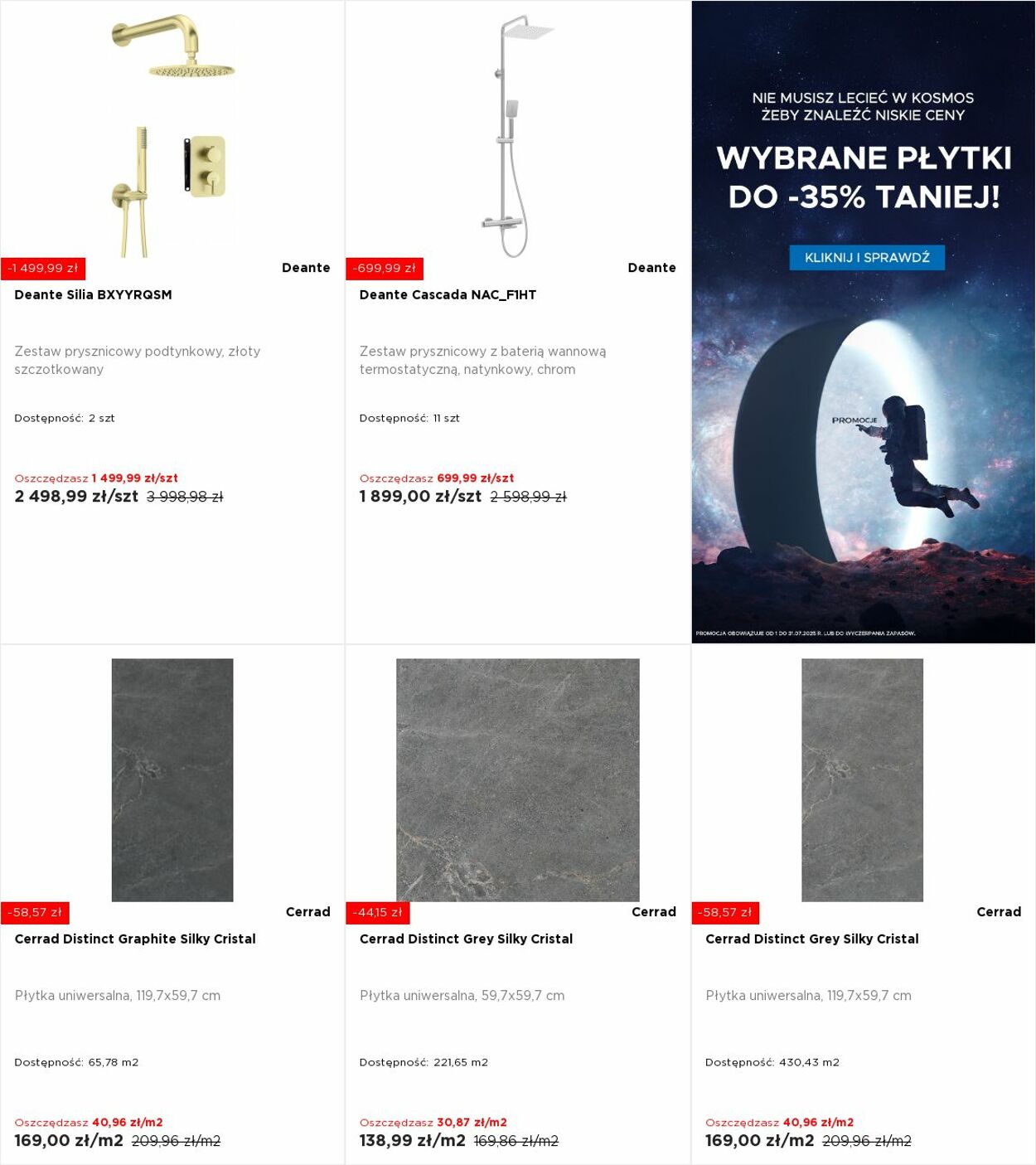 Gazetka Blu Salony Łazienek 21.07.2025 - 27.07.2025