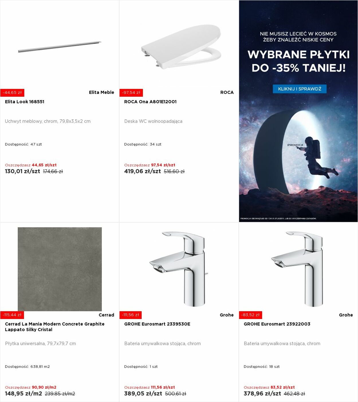 Gazetka Blu Salony Łazienek 21.07.2025 - 27.07.2025