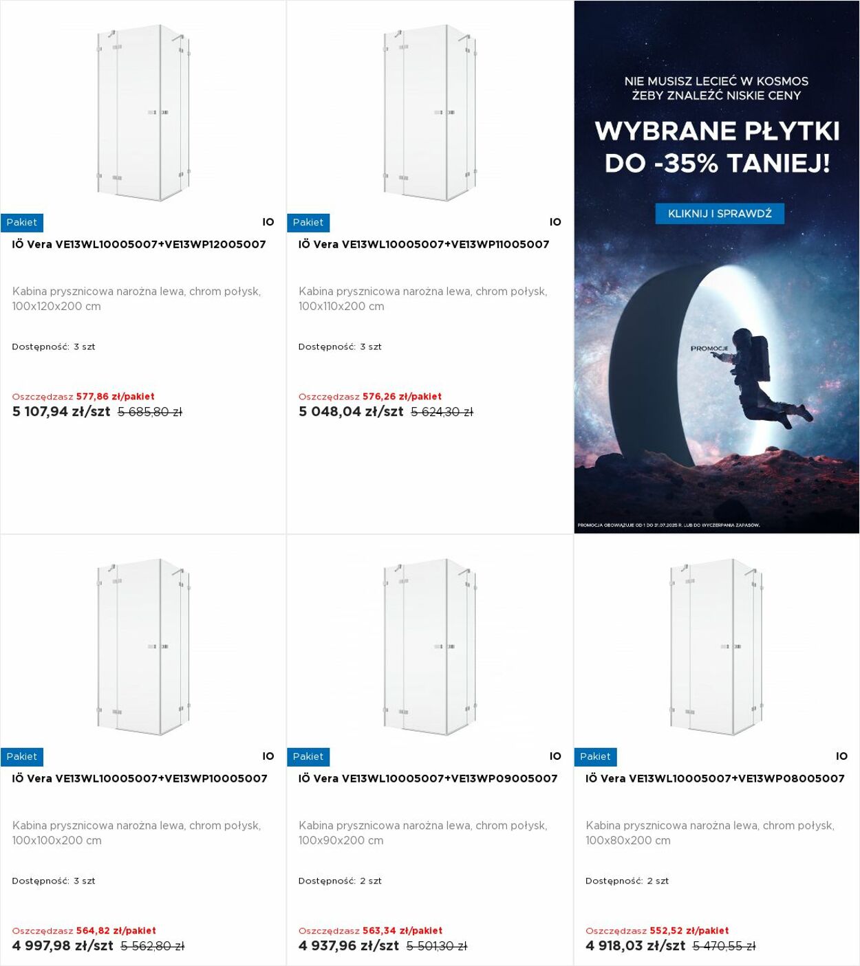 Gazetka Blu Salony Łazienek 21.07.2025 - 27.07.2025