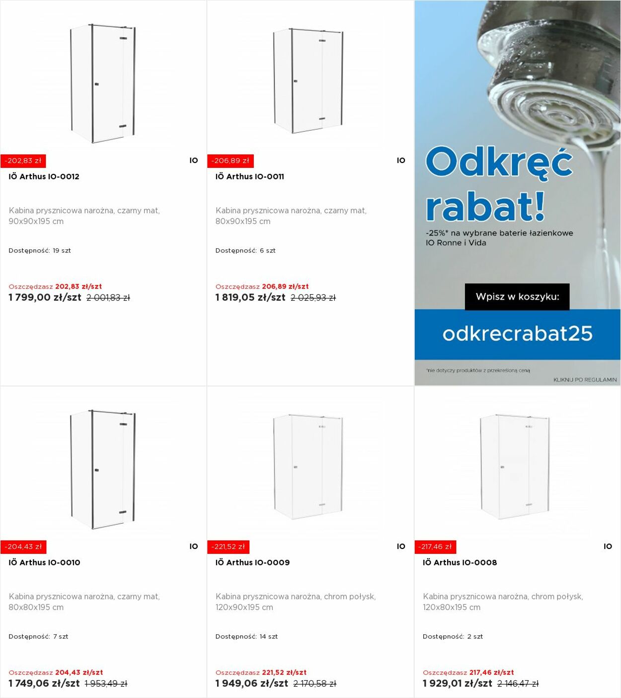 Gazetka Blu Salony Łazienek 21.07.2025 - 27.07.2025