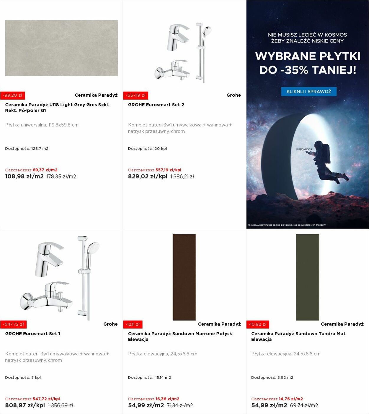 Gazetka Blu Salony Łazienek 21.07.2025 - 27.07.2025