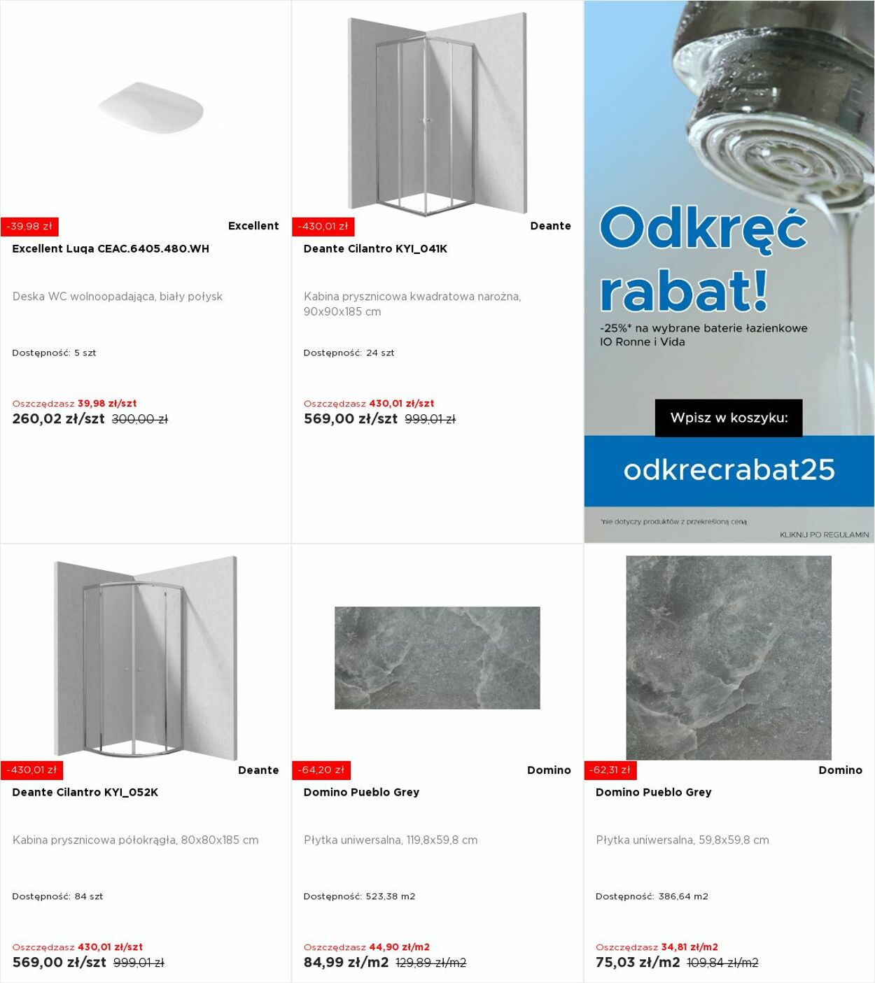 Gazetka Blu Salony Łazienek 21.07.2025 - 27.07.2025