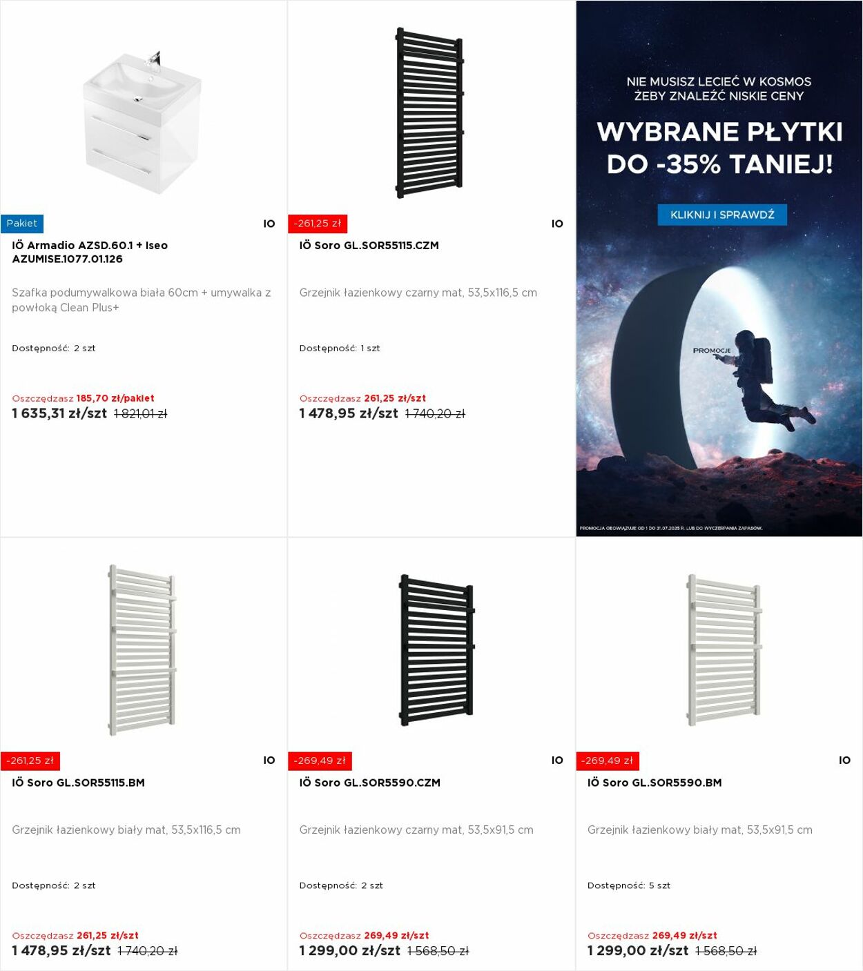 Gazetka Blu Salony Łazienek 21.07.2025 - 27.07.2025