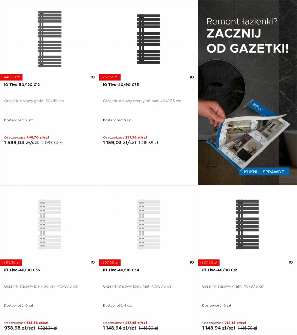 Gazetka Blu Salony Łazienek 21.07.2025 - 27.07.2025