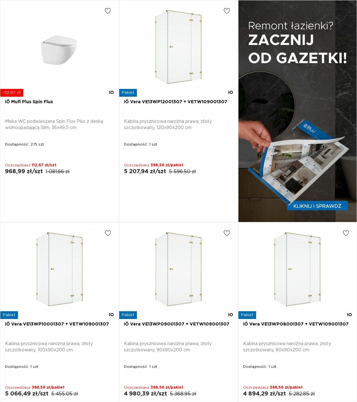 Gazetka Blu Salony Łazienek 15.09.2025 - 21.09.2025