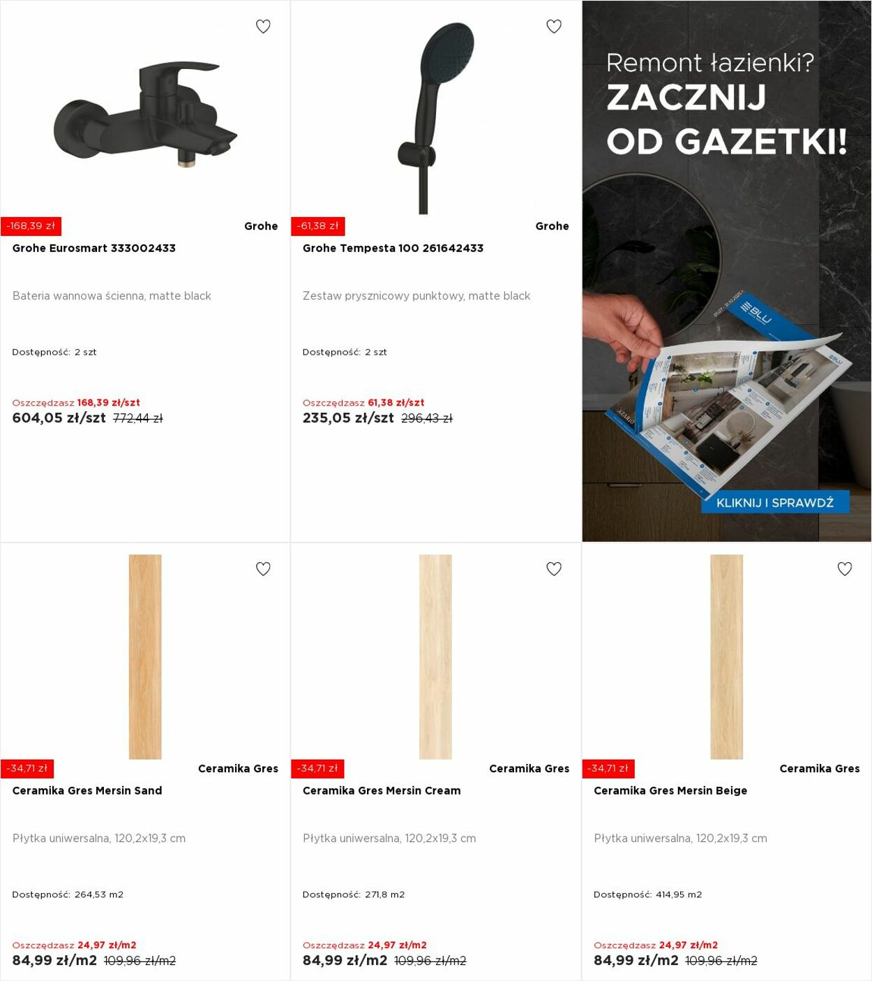 Gazetka Blu Salony Łazienek 15.09.2025 - 21.09.2025