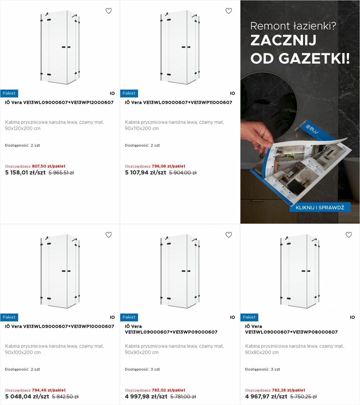 Gazetka Blu Salony Łazienek 15.09.2025 - 21.09.2025