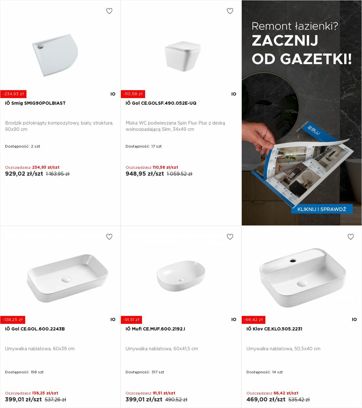 Gazetka Blu Salony Łazienek 15.09.2025 - 21.09.2025