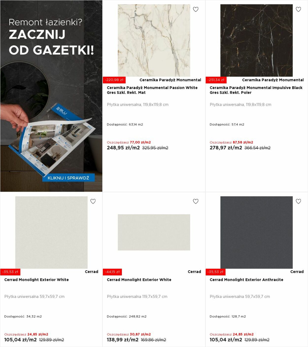 Gazetka Blu Salony Łazienek 15.09.2025 - 21.09.2025