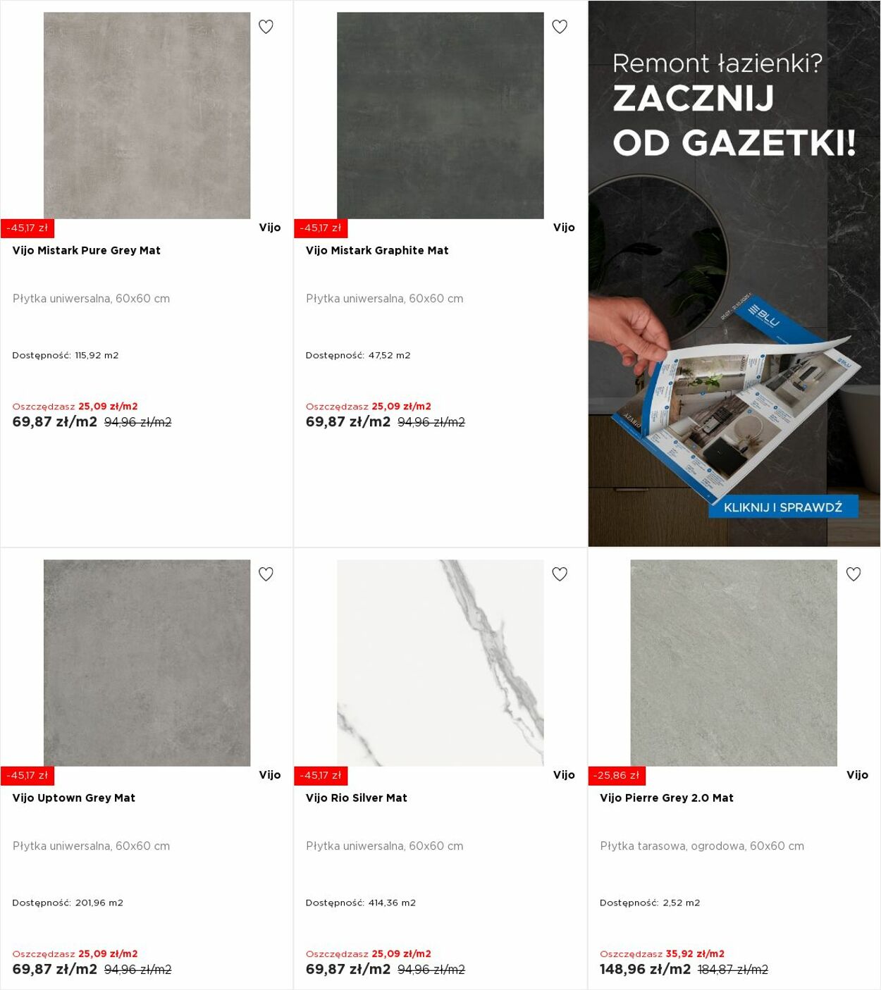 Gazetka Blu Salony Łazienek 15.09.2025 - 21.09.2025