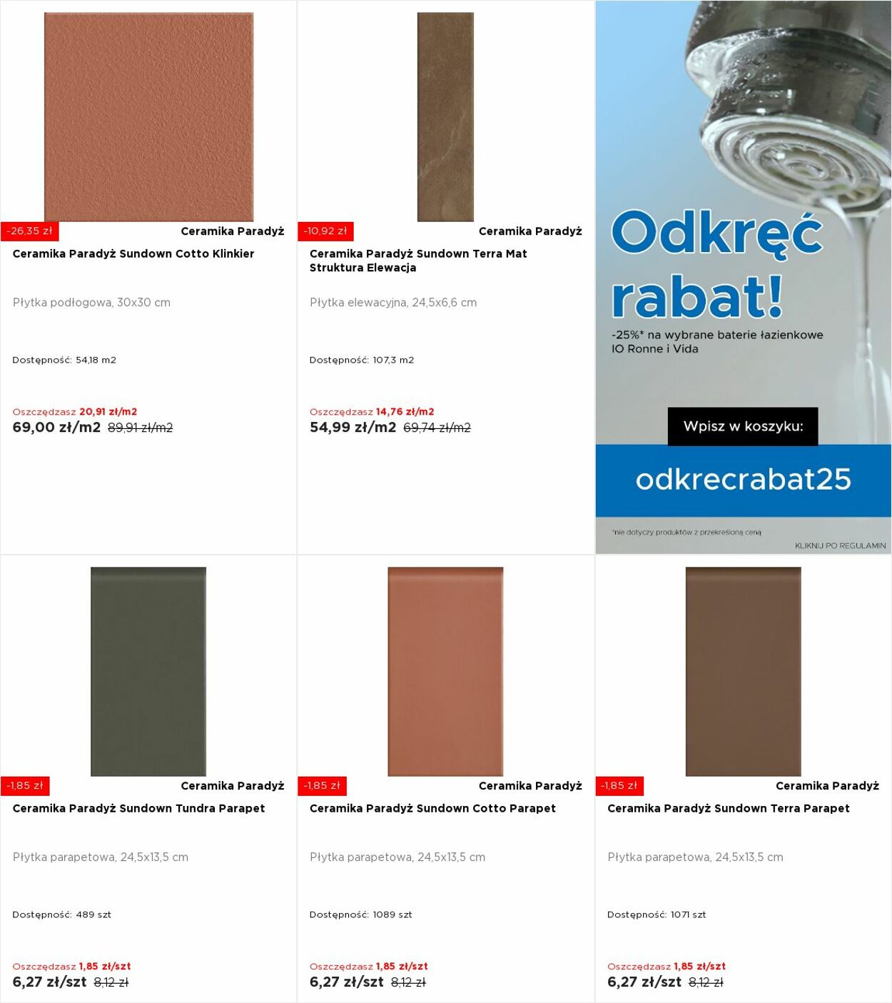 Gazetka Blu Salony Łazienek 04.08.2025 - 10.08.2025