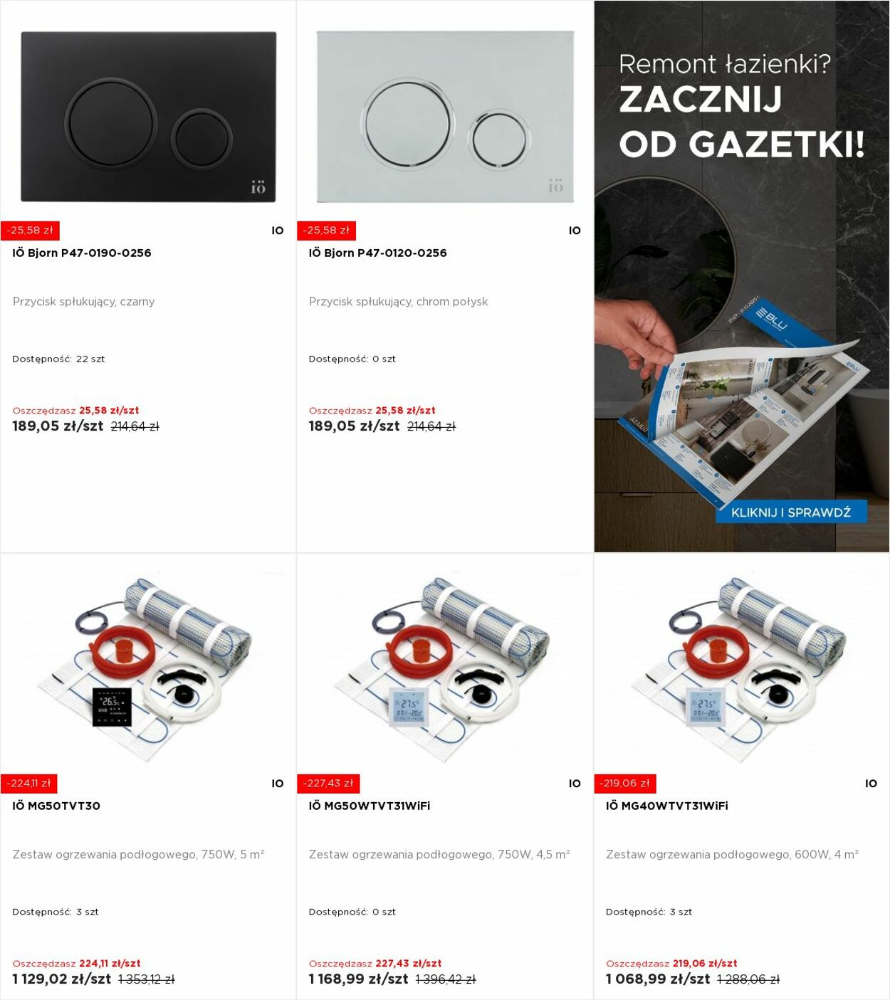 Gazetka Blu Salony Łazienek 04.08.2025 - 10.08.2025