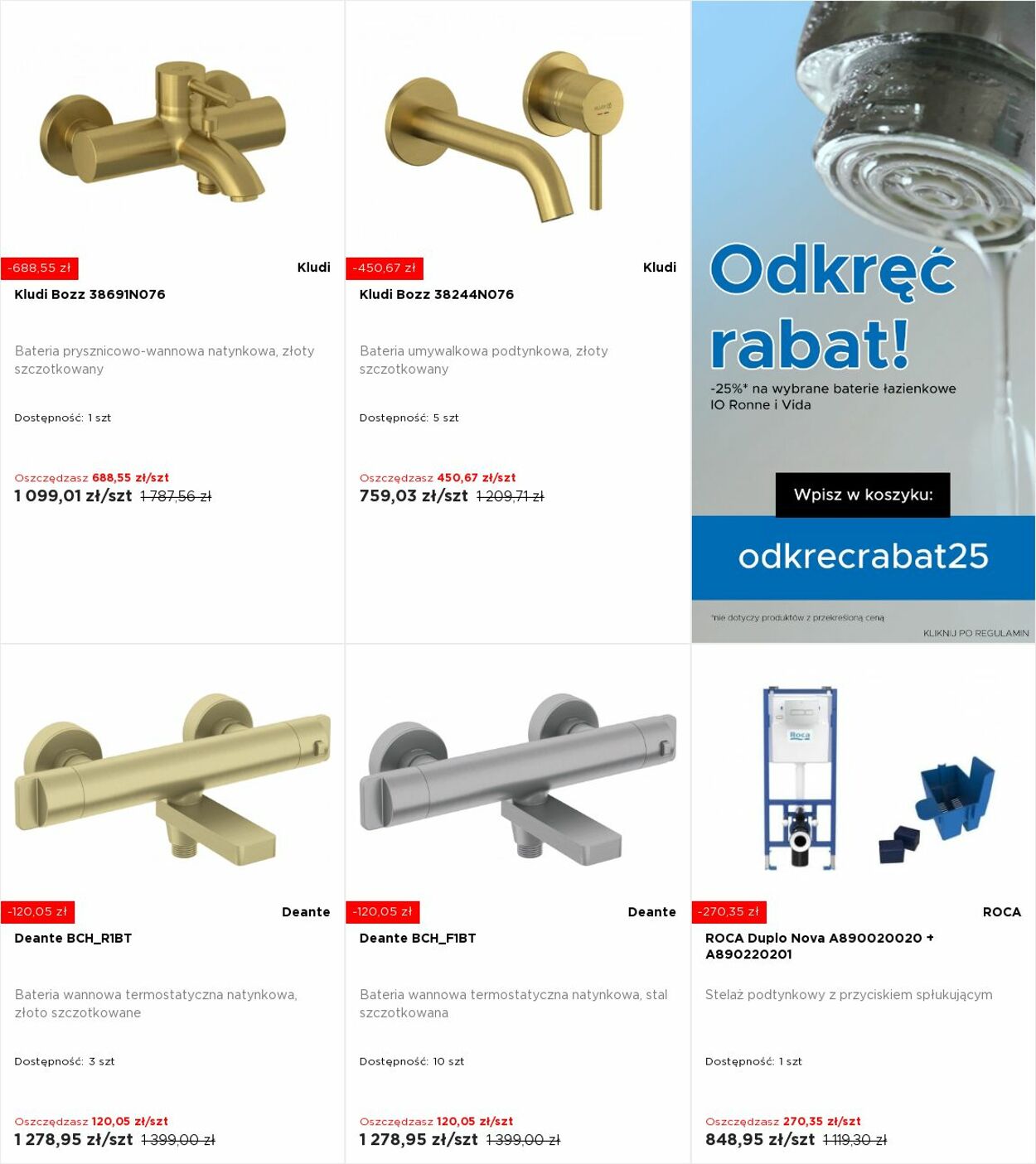 Gazetka Blu Salony Łazienek 04.08.2025 - 10.08.2025