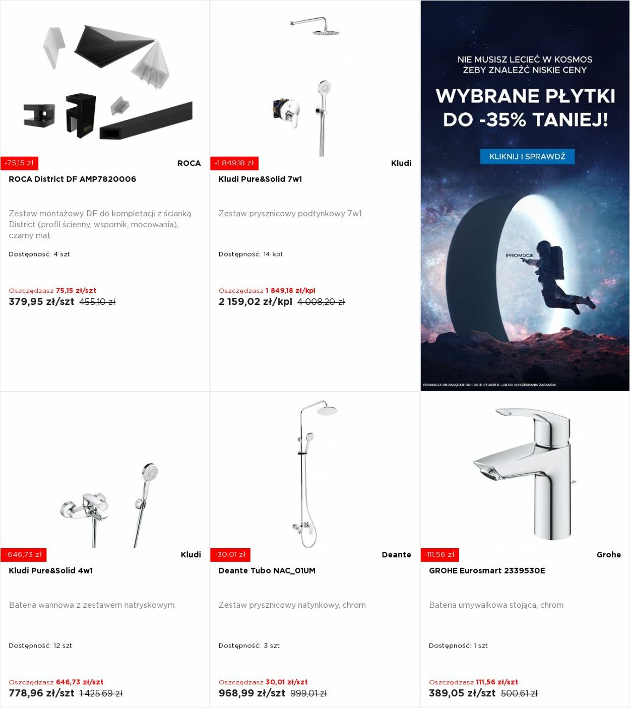 Gazetka Blu Salony Łazienek 04.08.2025 - 10.08.2025