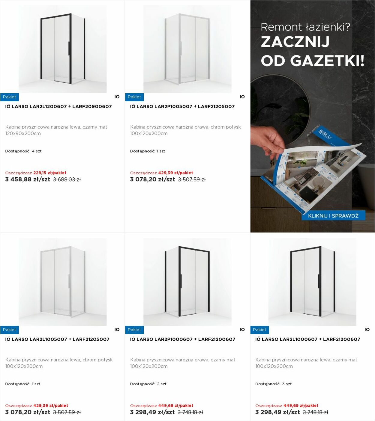 Gazetka Blu Salony Łazienek 04.08.2025 - 10.08.2025
