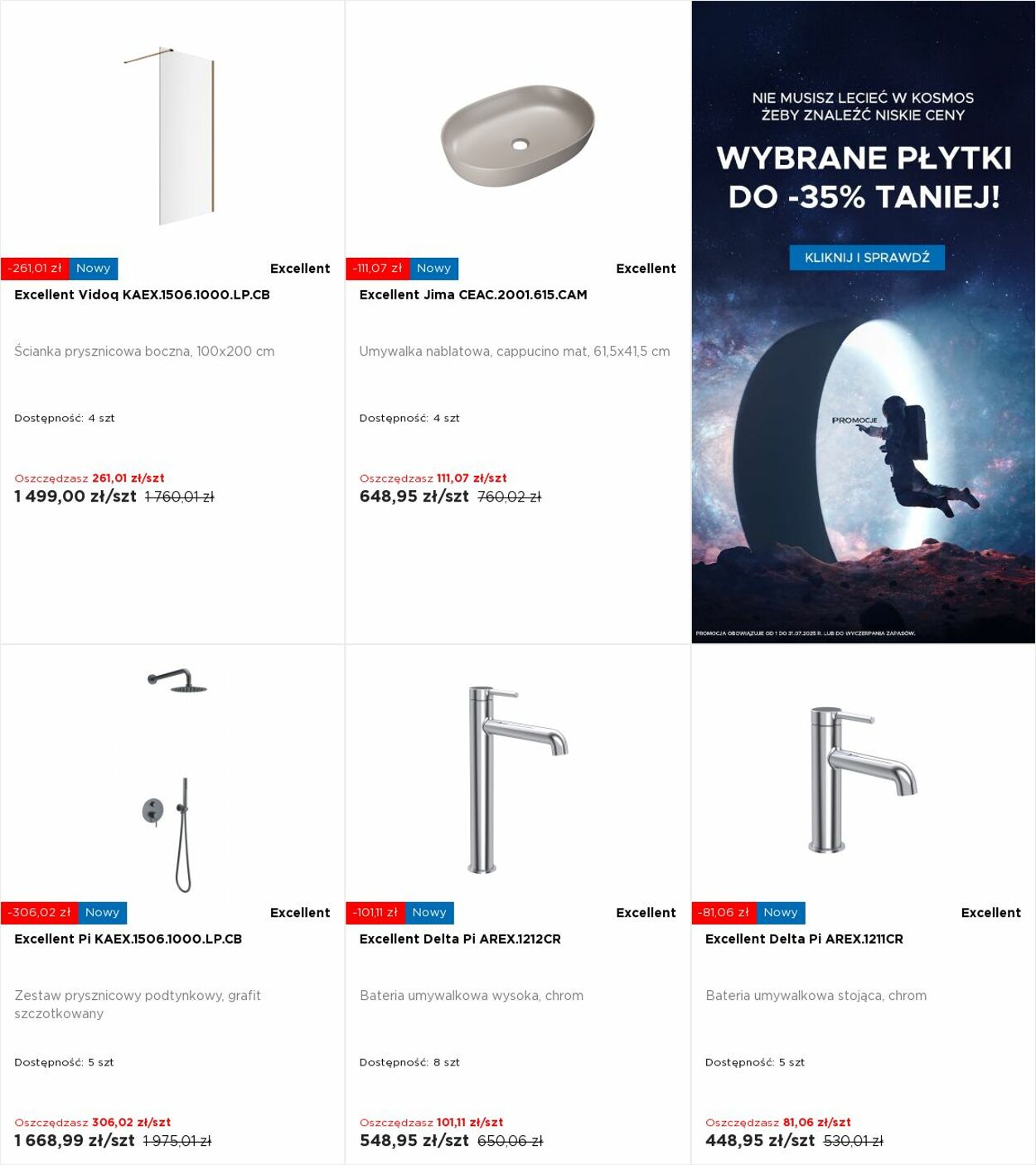 Gazetka Blu Salony Łazienek 04.08.2025 - 10.08.2025