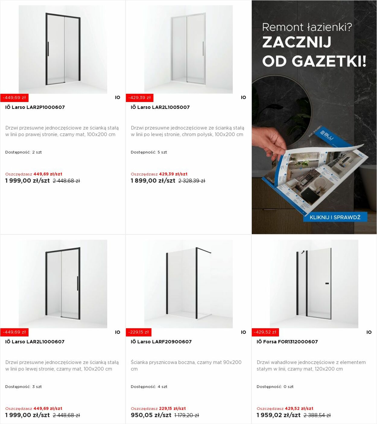 Gazetka Blu Salony Łazienek 04.08.2025 - 10.08.2025