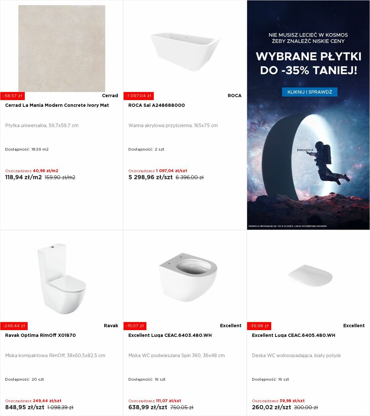 Gazetka Blu Salony Łazienek 04.08.2025 - 10.08.2025
