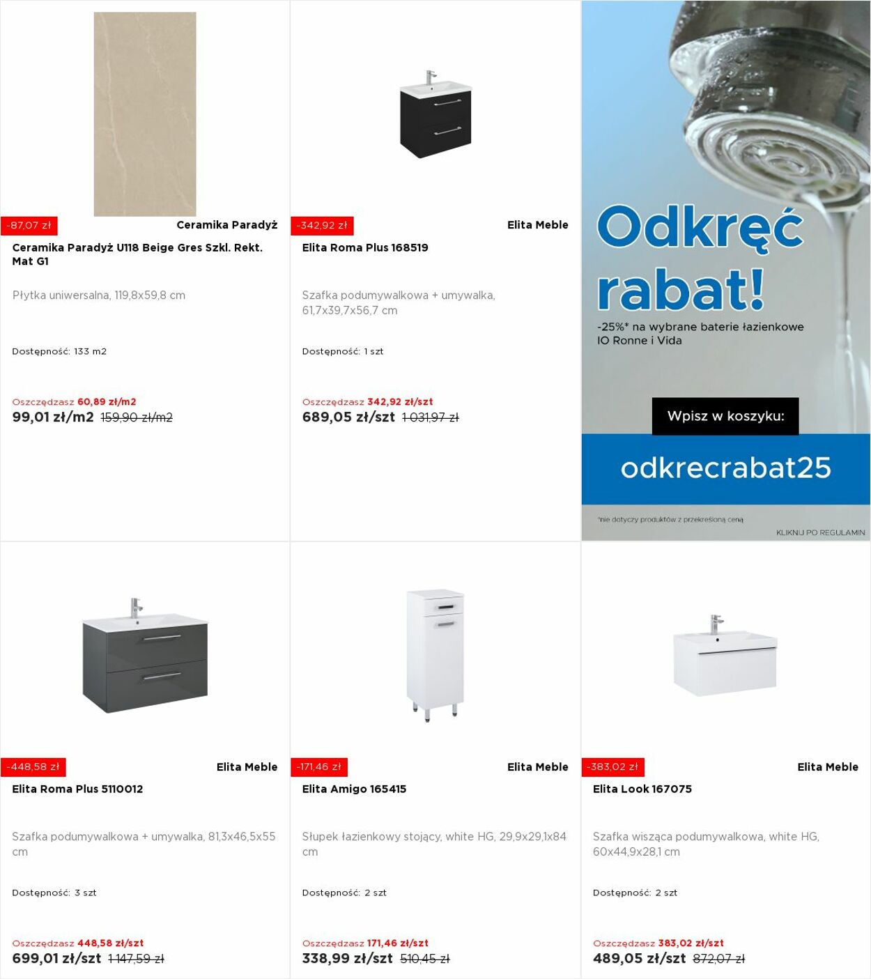 Gazetka Blu Salony Łazienek 04.08.2025 - 10.08.2025