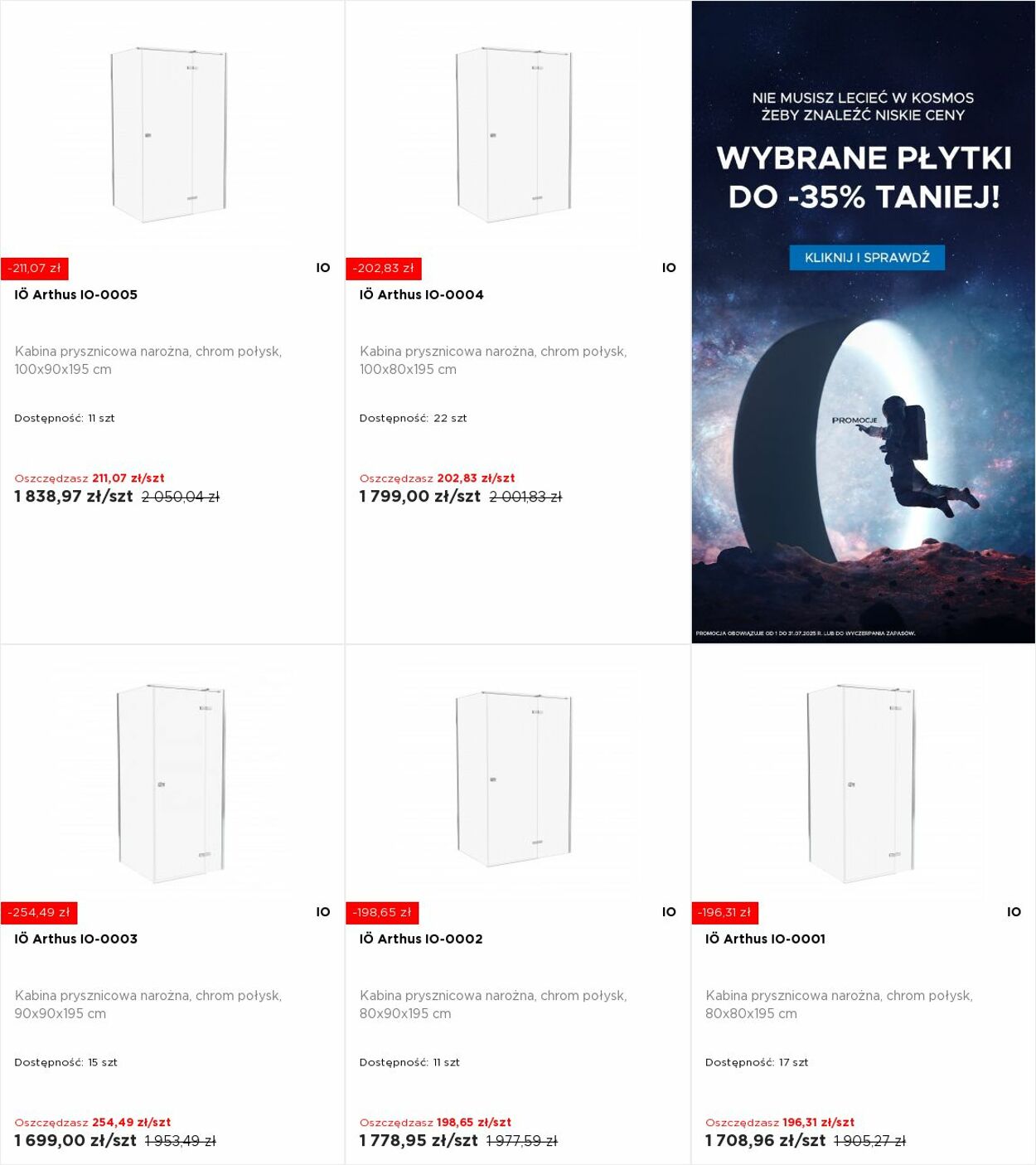 Gazetka Blu Salony Łazienek 04.08.2025 - 10.08.2025