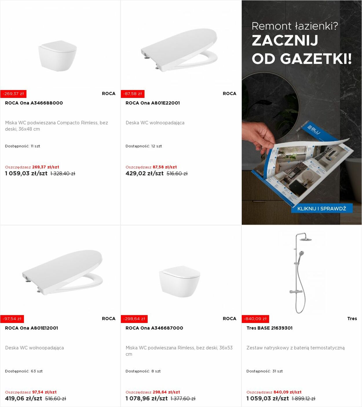 Gazetka Blu Salony Łazienek 04.08.2025 - 10.08.2025