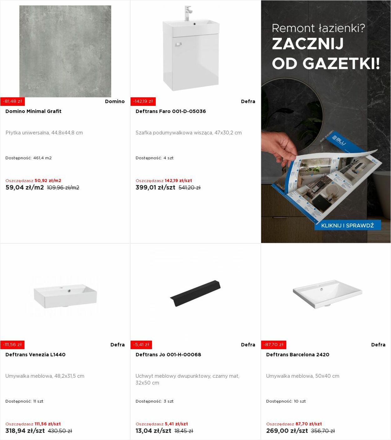 Gazetka Blu Salony Łazienek 04.08.2025 - 10.08.2025