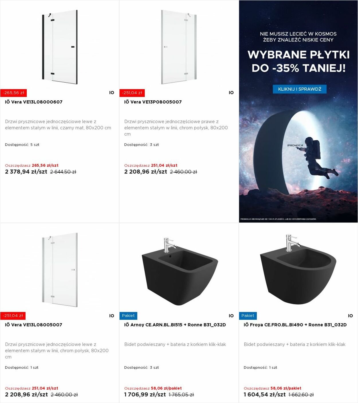 Gazetka Blu Salony Łazienek 04.08.2025 - 10.08.2025