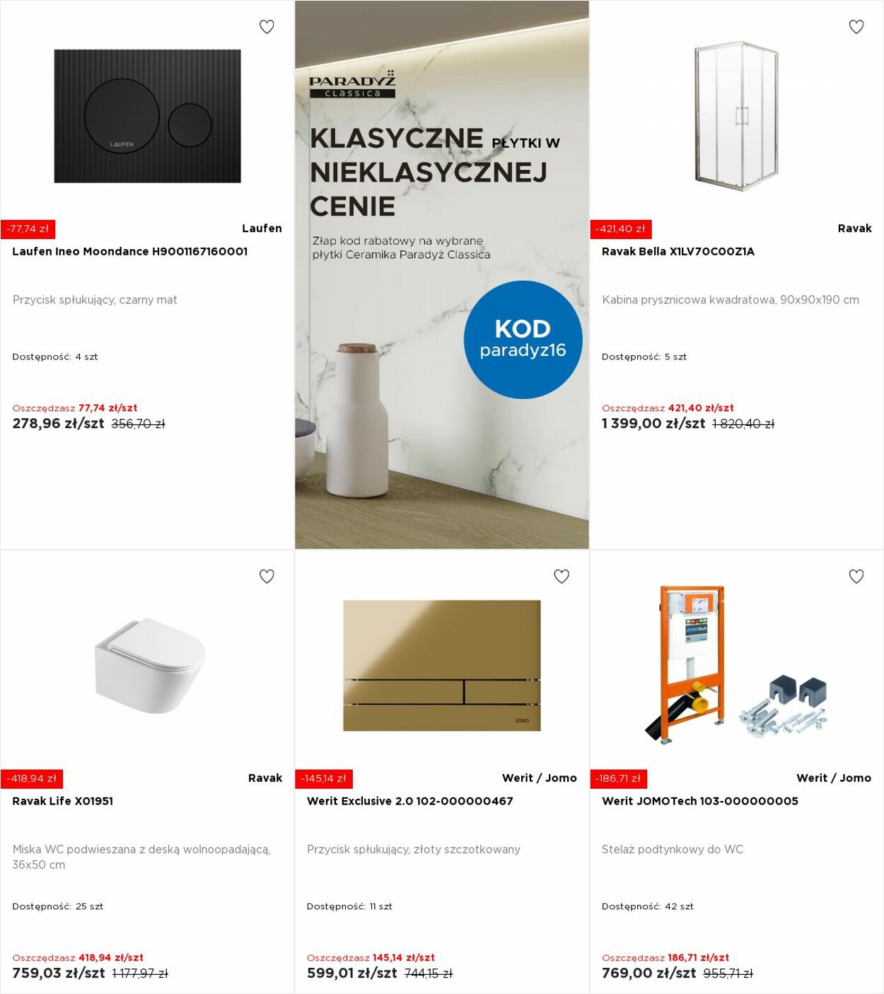 Gazetka Blu Salony Łazienek 20.10.2025 - 26.10.2025