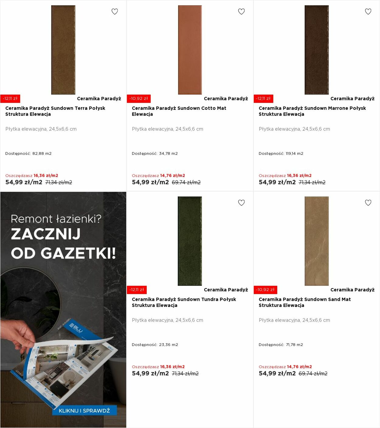 Gazetka Blu Salony Łazienek 20.10.2025 - 26.10.2025