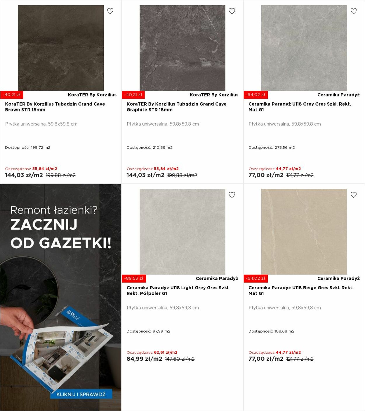 Gazetka Blu Salony Łazienek 20.10.2025 - 26.10.2025