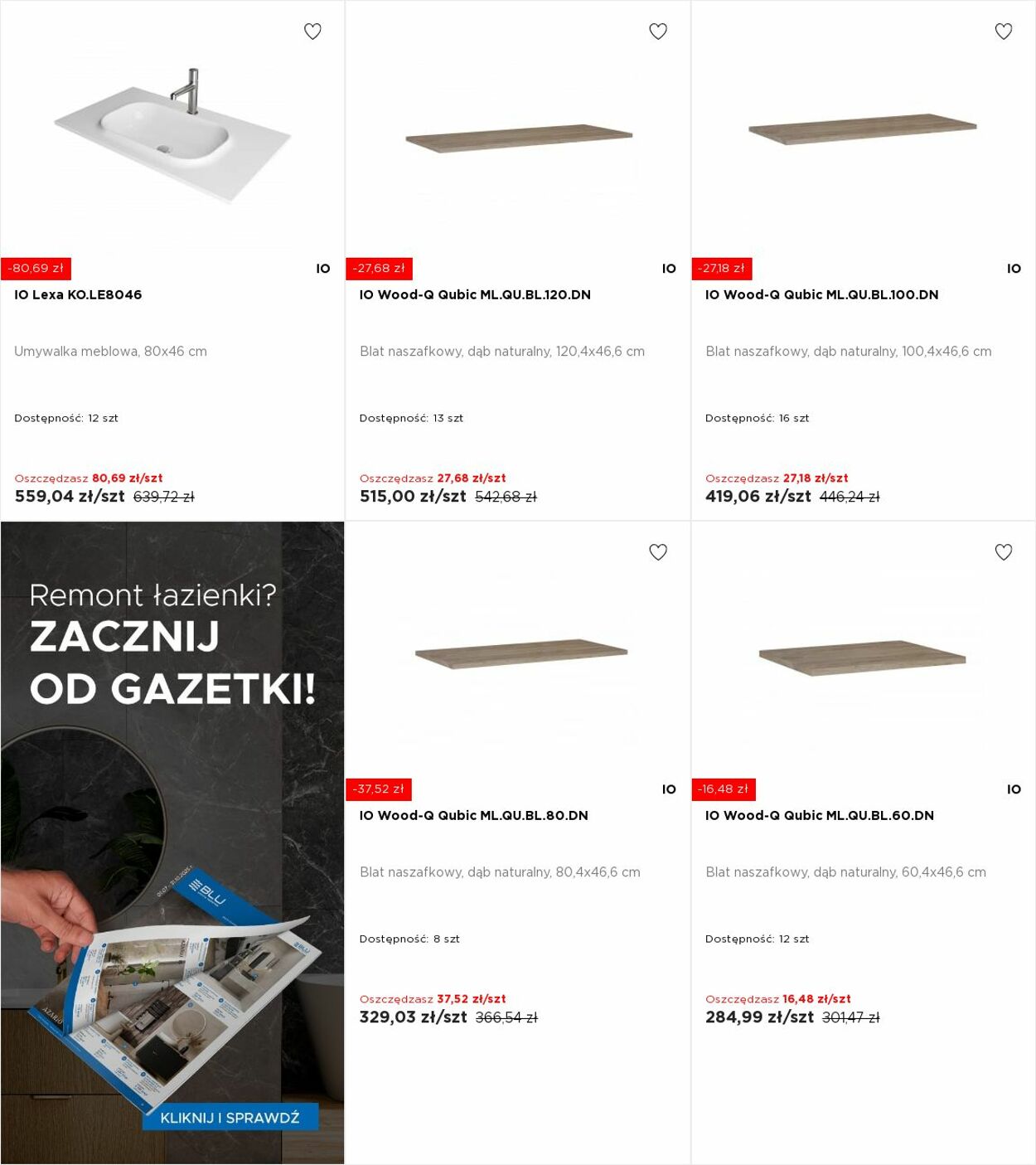 Gazetka Blu Salony Łazienek 20.10.2025 - 26.10.2025