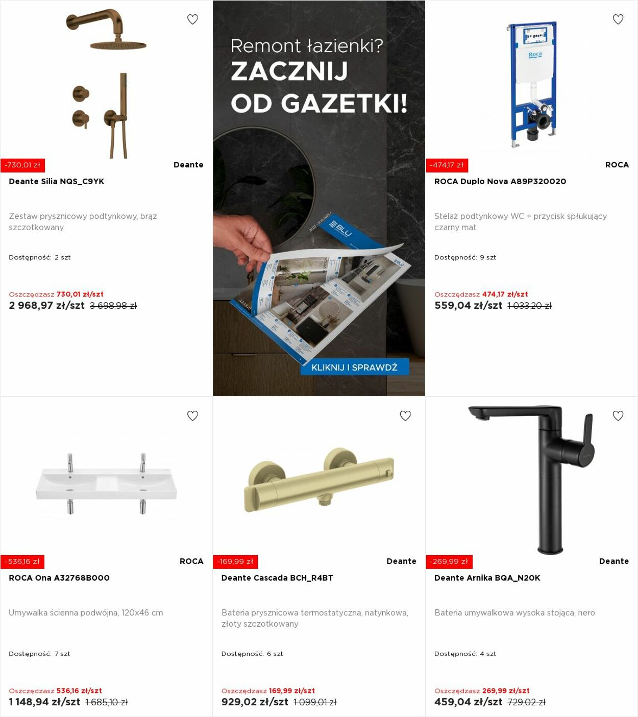 Gazetka Blu Salony Łazienek 20.10.2025 - 26.10.2025