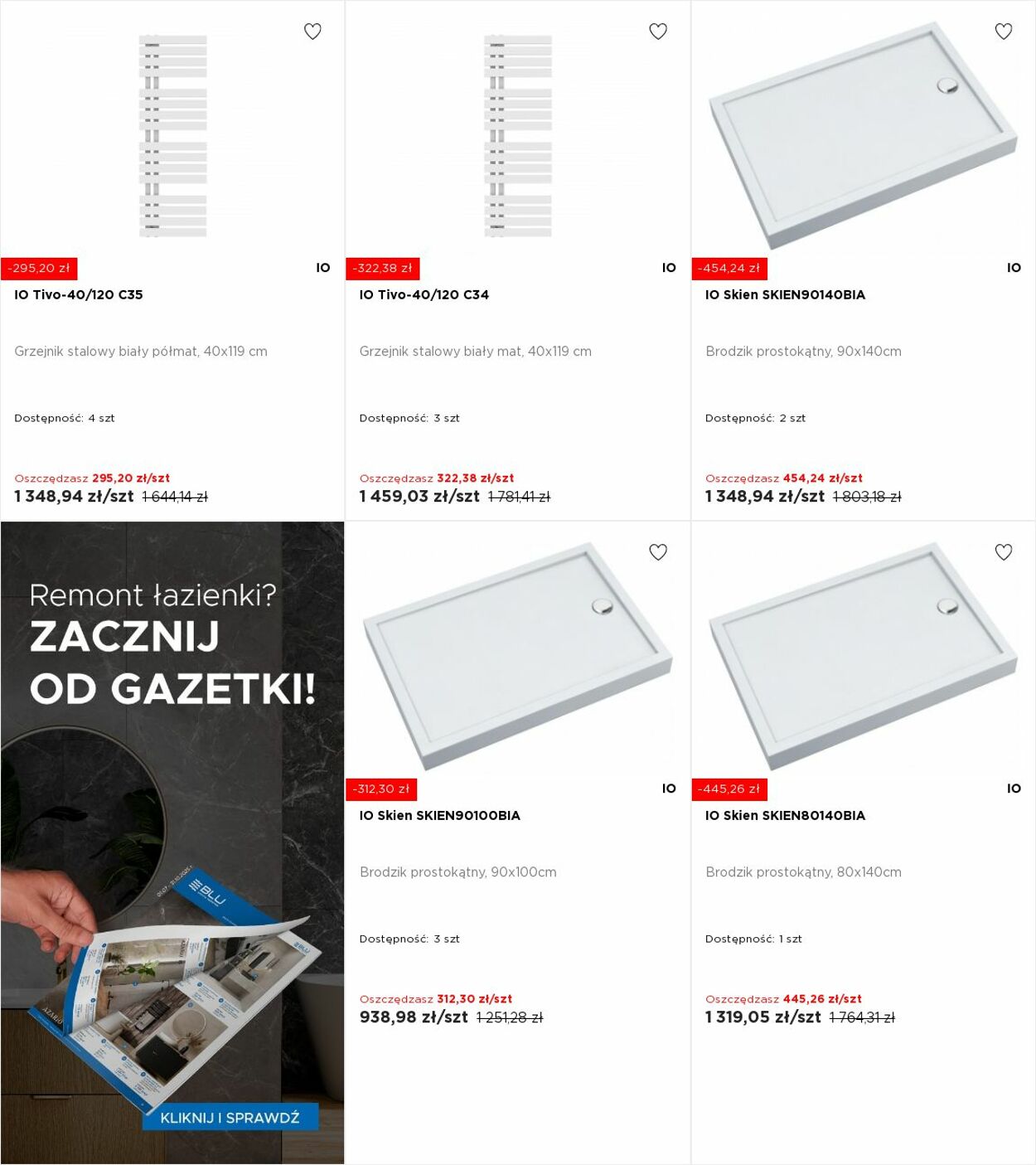 Gazetka Blu Salony Łazienek 20.10.2025 - 26.10.2025
