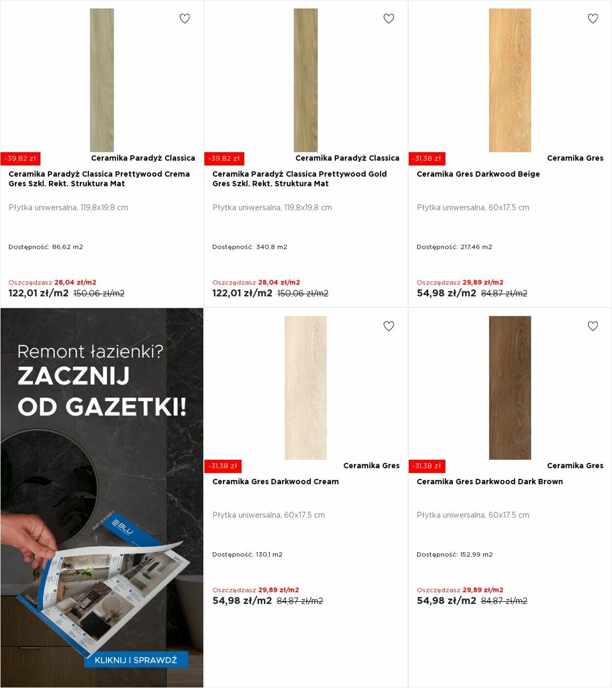 Gazetka Blu Salony Łazienek 20.10.2025 - 26.10.2025
