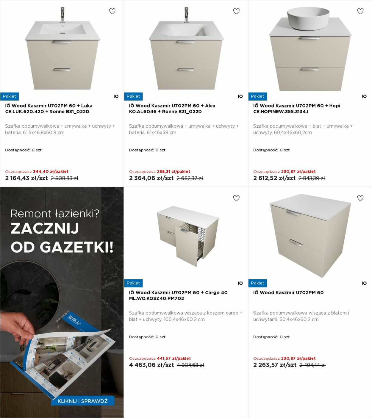 Gazetka Blu Salony Łazienek 20.10.2025 - 26.10.2025