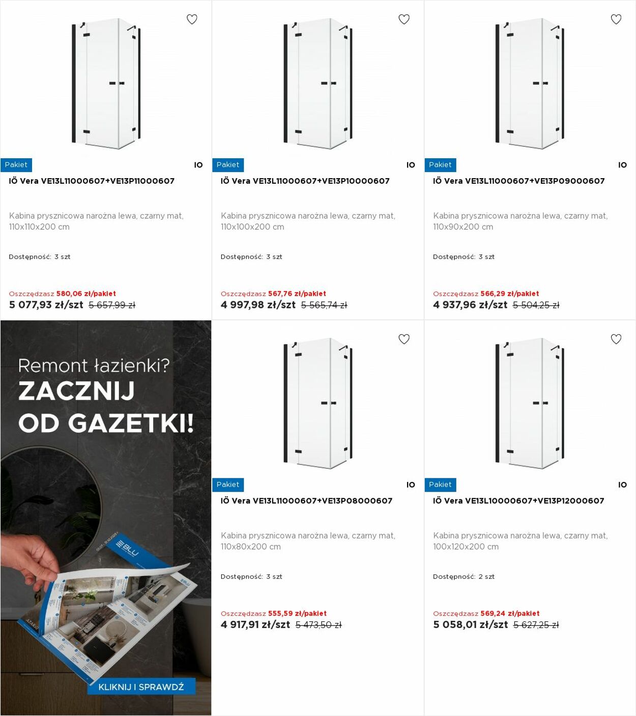Gazetka Blu Salony Łazienek 20.10.2025 - 26.10.2025