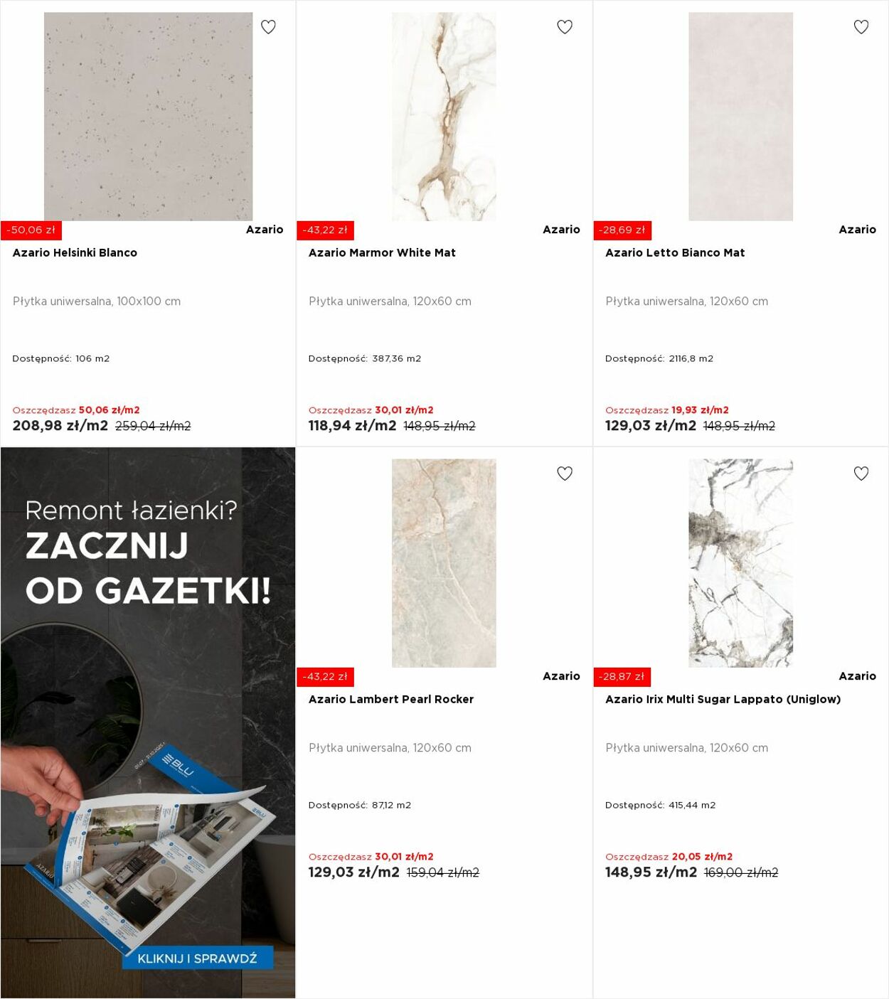 Gazetka Blu Salony Łazienek 20.10.2025 - 26.10.2025