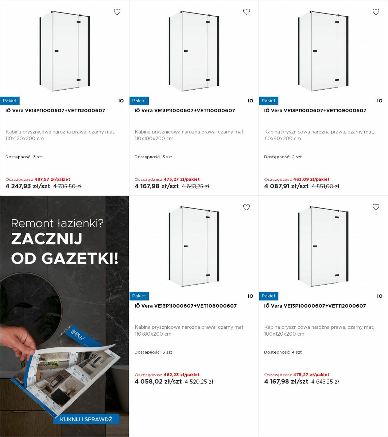 Gazetka Blu Salony Łazienek 20.10.2025 - 26.10.2025