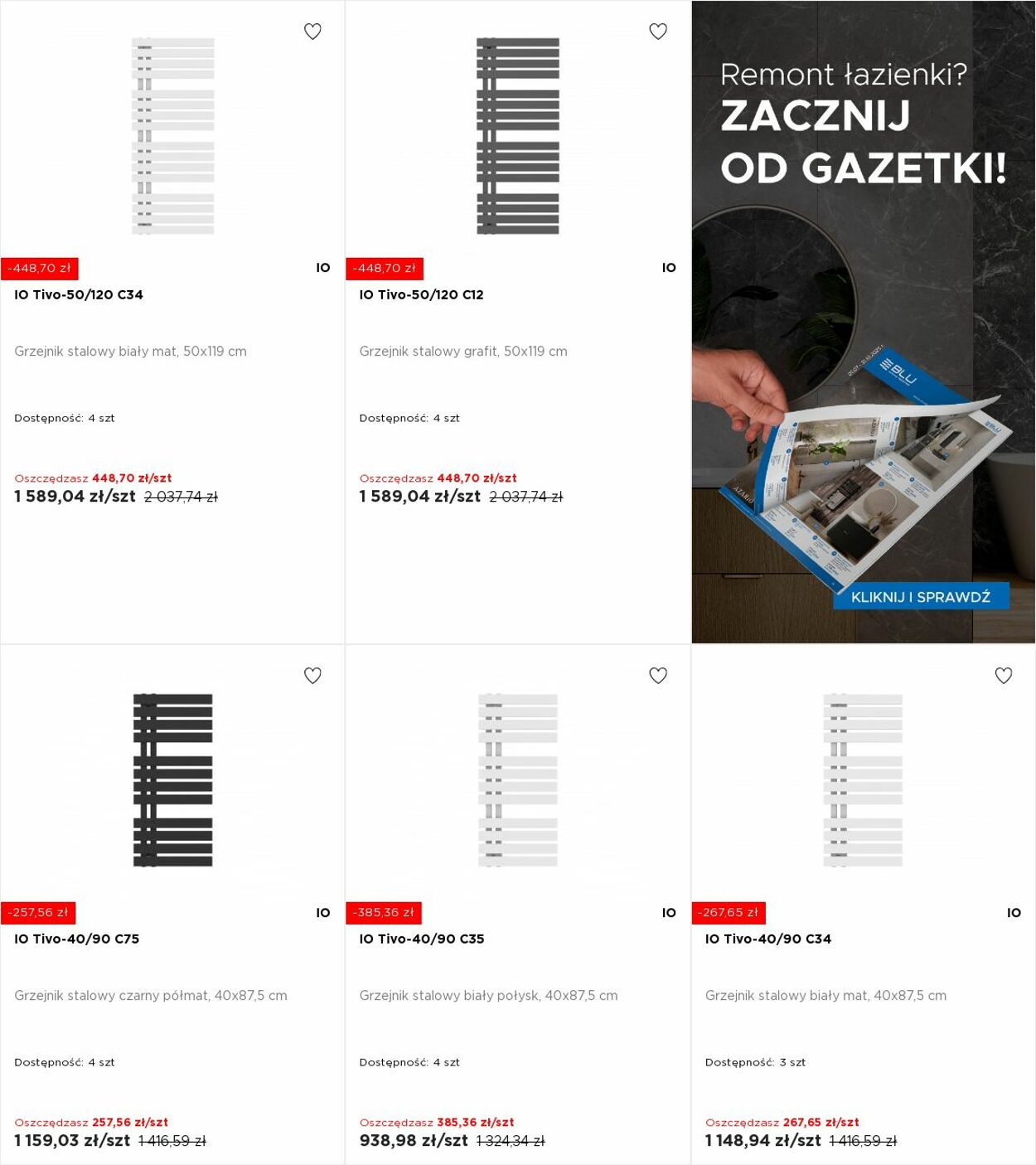 Gazetka Blu Salony Łazienek 27.10.2025 - 02.11.2025