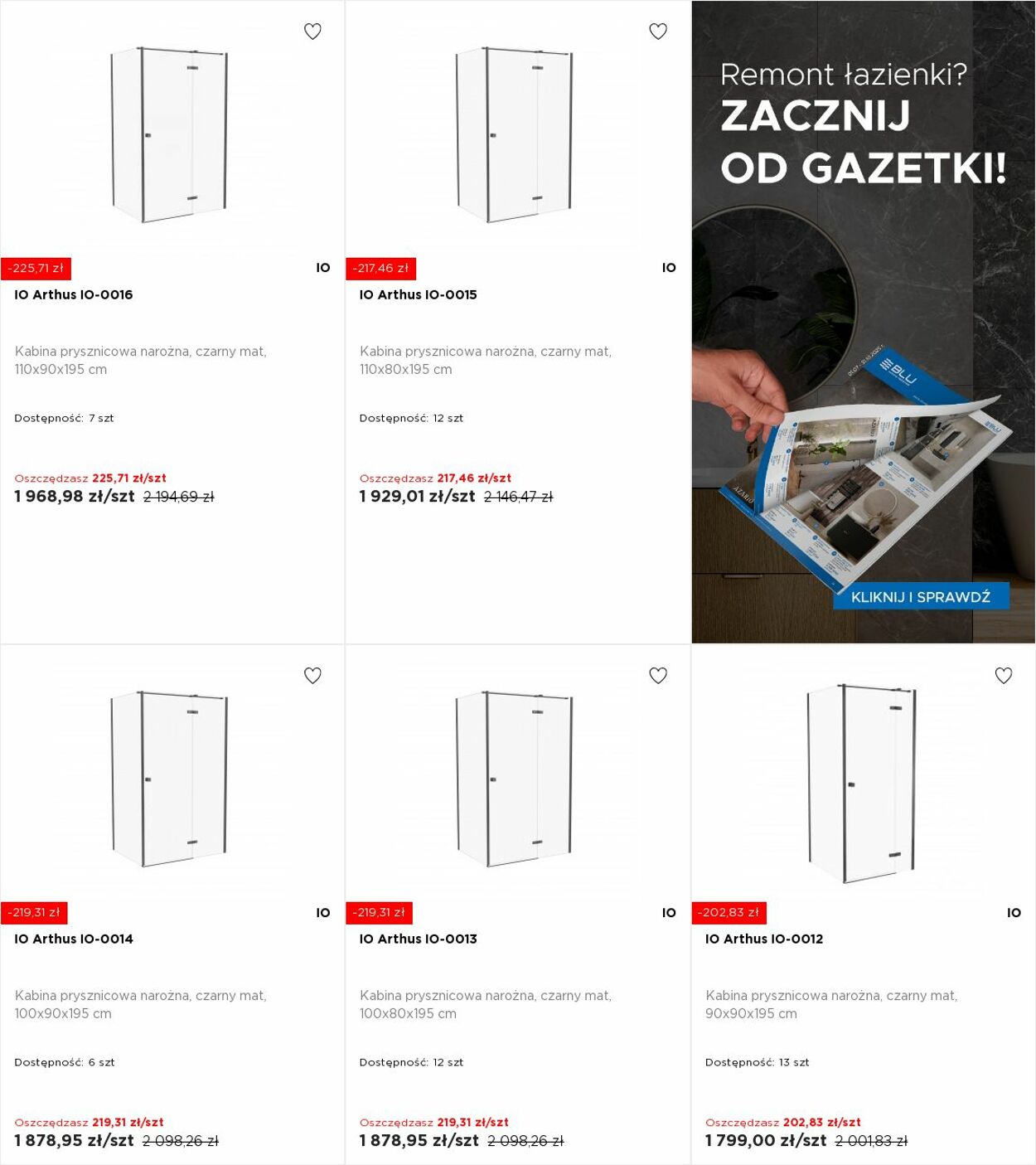 Gazetka Blu Salony Łazienek 27.10.2025 - 02.11.2025