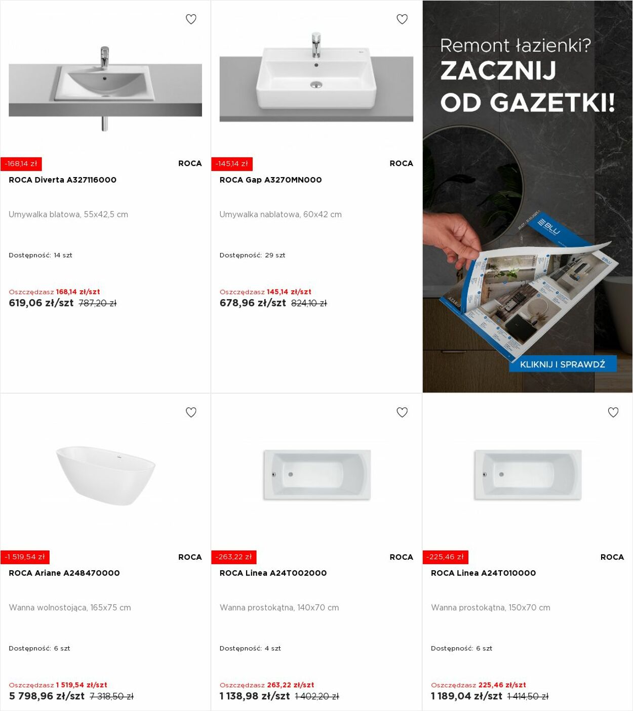 Gazetka Blu Salony Łazienek 27.10.2025 - 02.11.2025