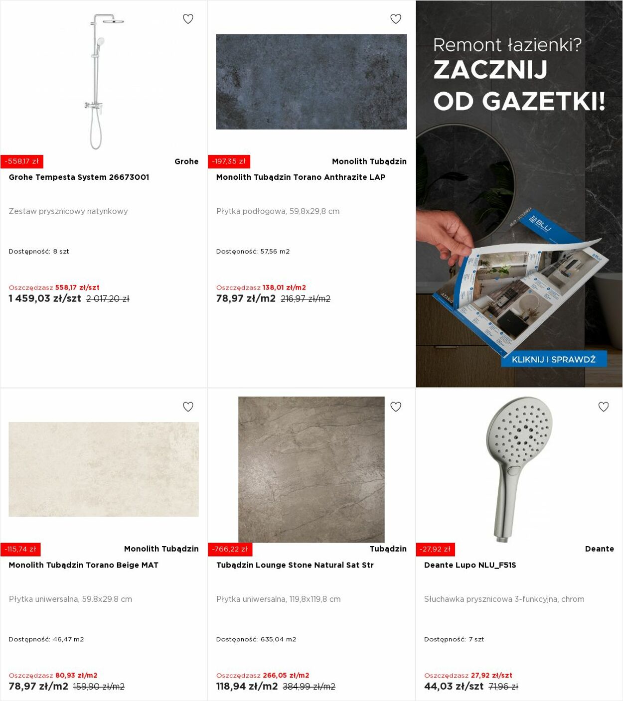 Gazetka Blu Salony Łazienek 27.10.2025 - 02.11.2025