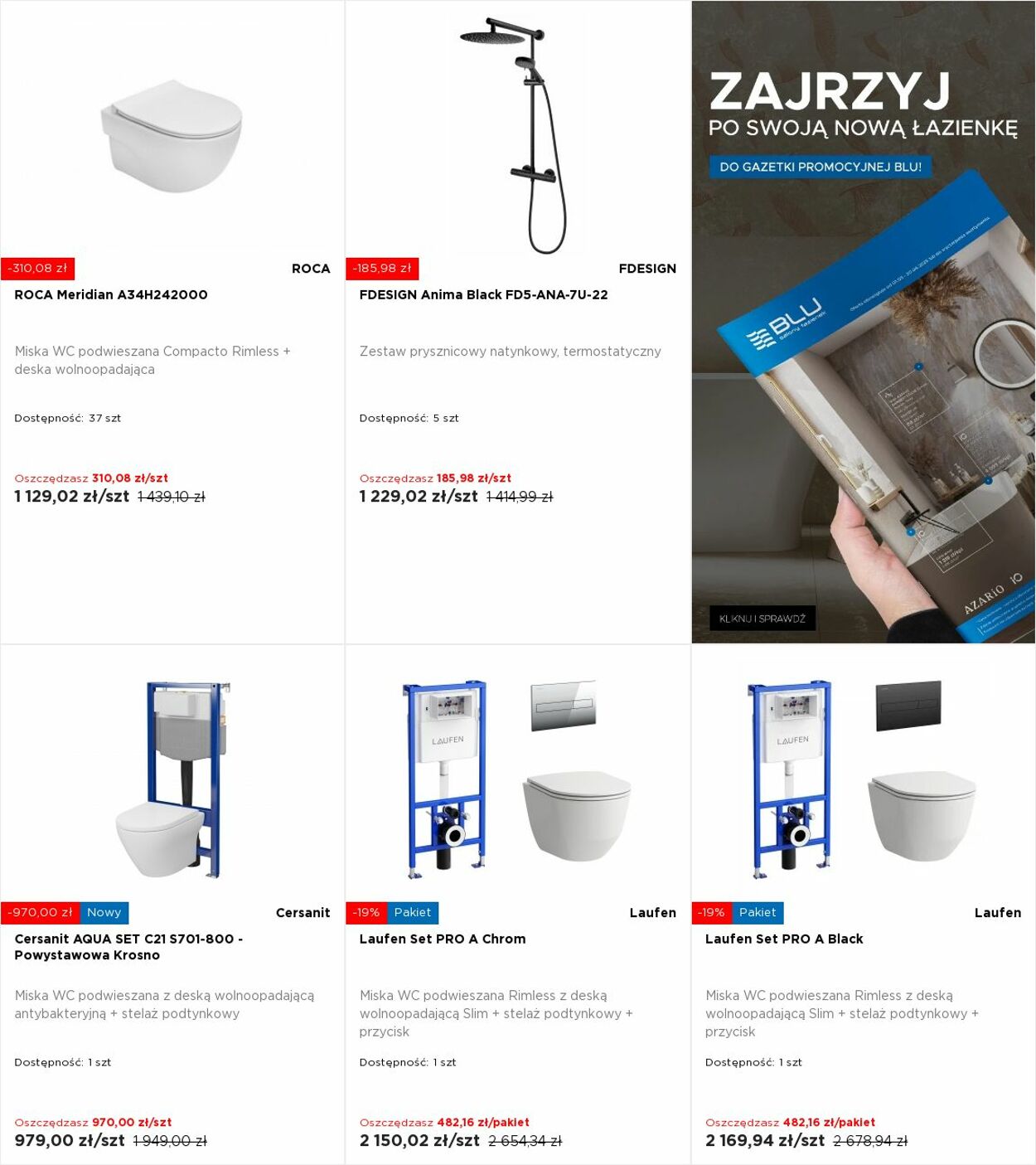Gazetka Blu Salony Łazienek 23.06.2025 - 29.06.2025
