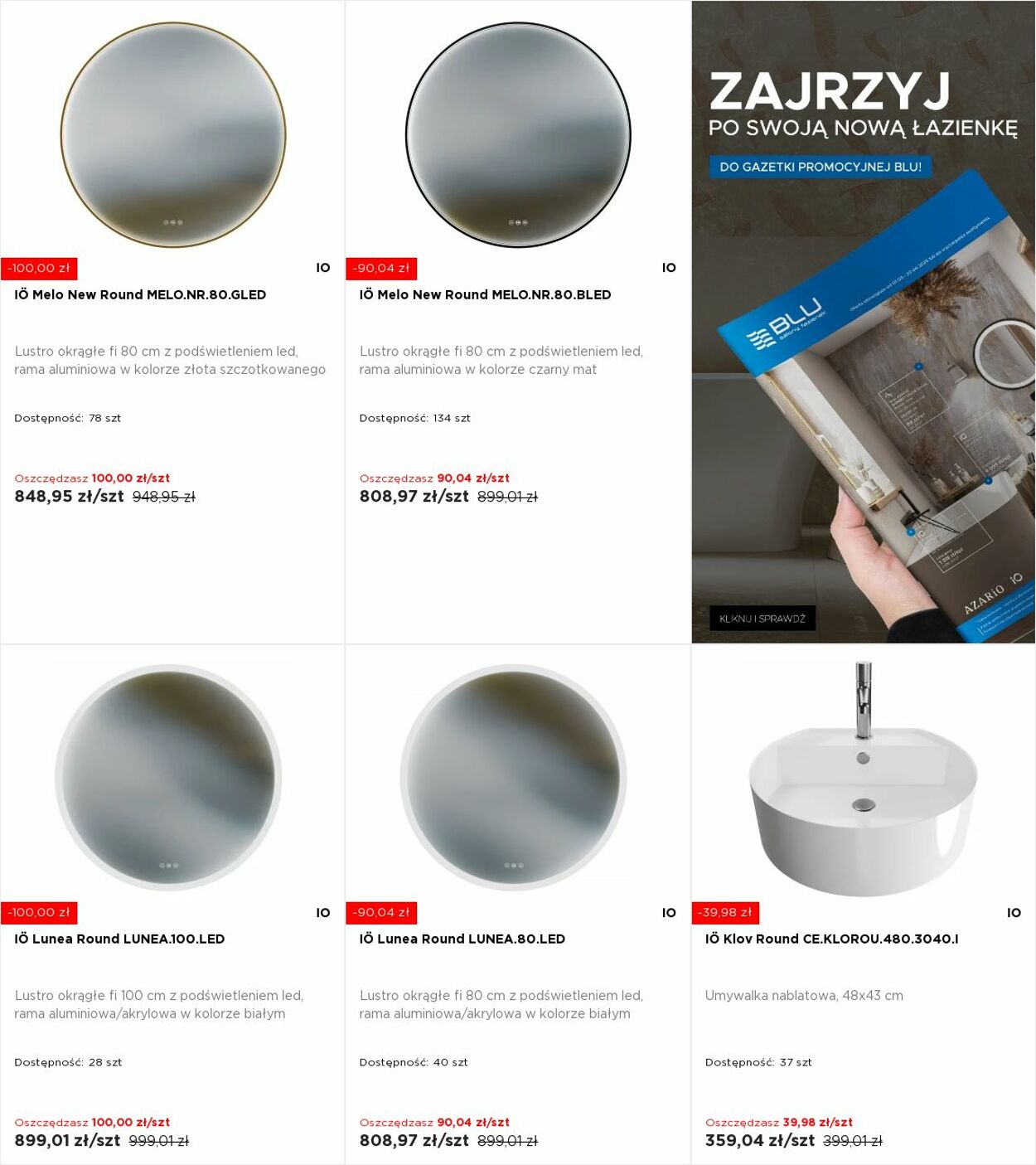 Gazetka Blu Salony Łazienek 23.06.2025 - 29.06.2025