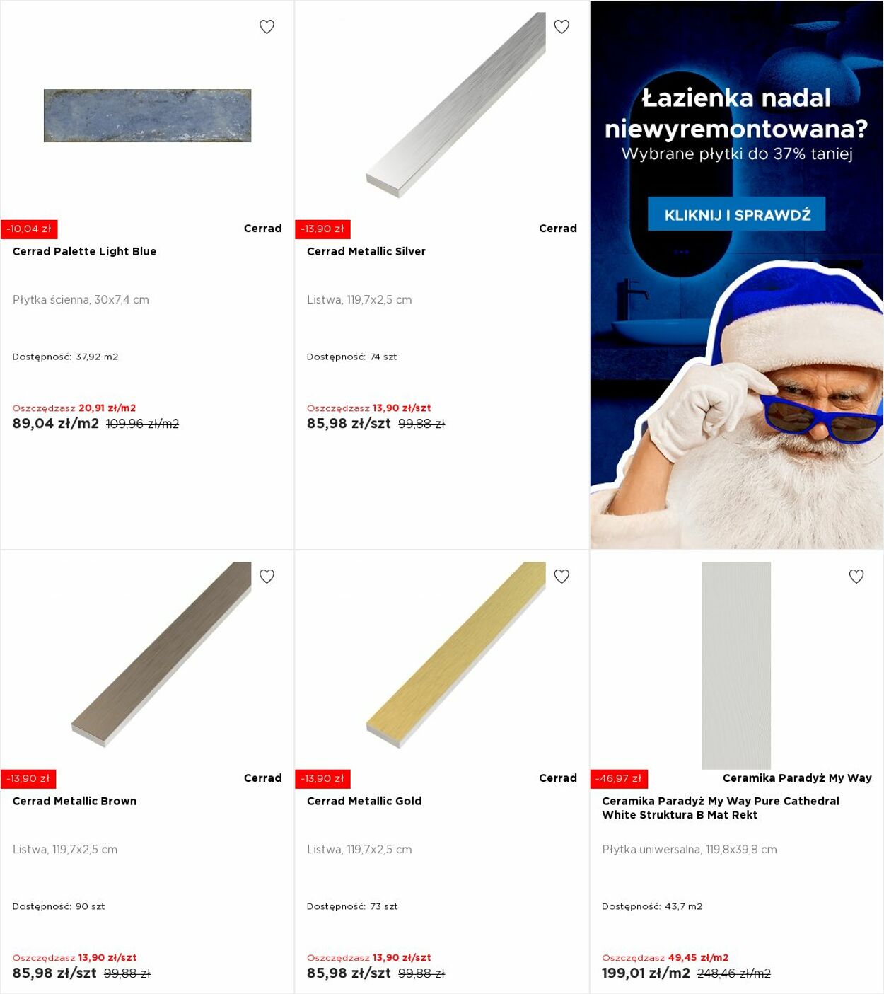 Gazetka Blu Salony Łazienek 15.12.2025 - 21.12.2025
