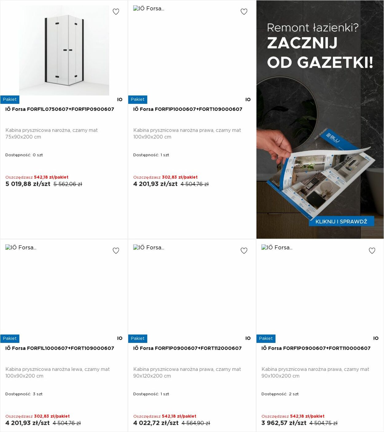 Gazetka Blu Salony Łazienek 22.09.2025 - 28.09.2025