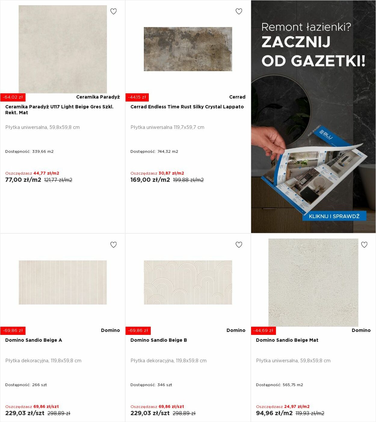 Gazetka Blu Salony Łazienek 22.09.2025 - 28.09.2025